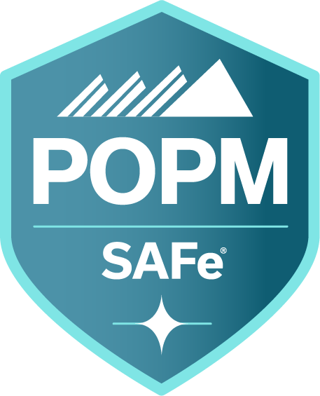 Badge POPM AI-Empowered SAFe